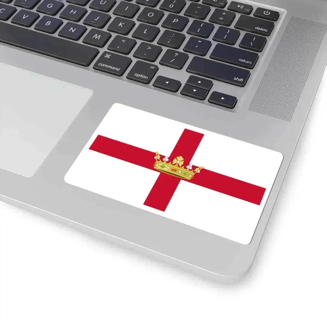 Flag of Newfoundland 1862-1870 (Canada) STICKER Vinyl Kiss-Cut Decal - The Sticker Space