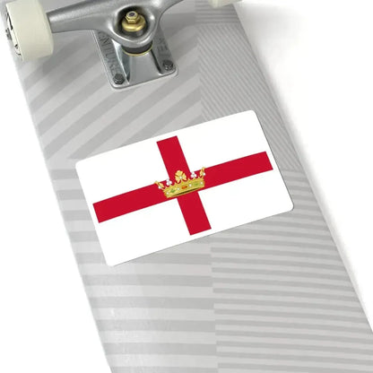 Flag of Newfoundland 1862-1870 (Canada) STICKER Vinyl Kiss-Cut Decal - The Sticker Space