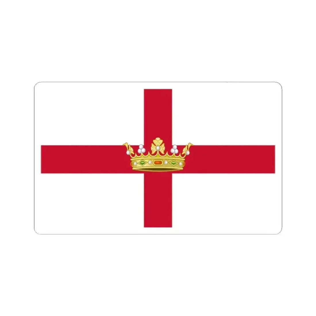 Flag of Newfoundland 1862-1870 (Canada) STICKER Vinyl Kiss-Cut Decal - The Sticker Space