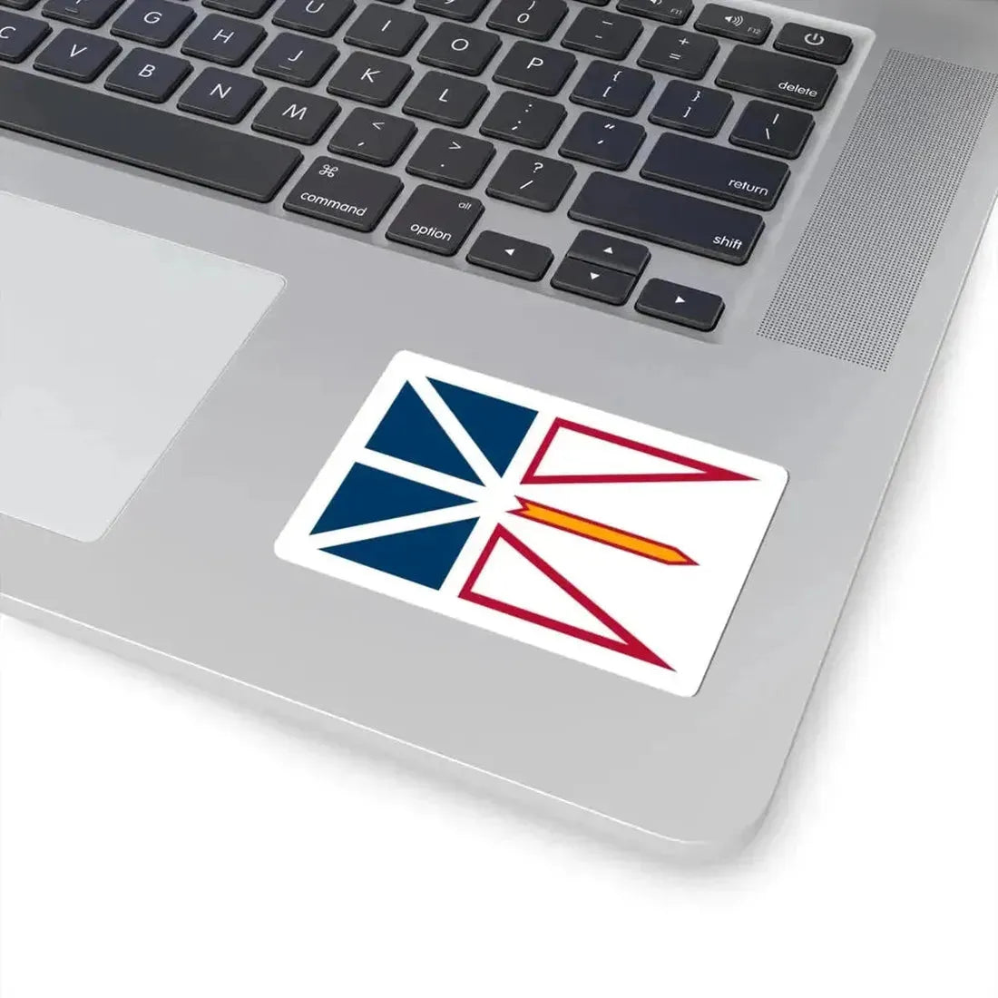Flag of Newfoundland and Labrador 3-2 (Canada) STICKER Vinyl Kiss-Cut Decal - The Sticker Space