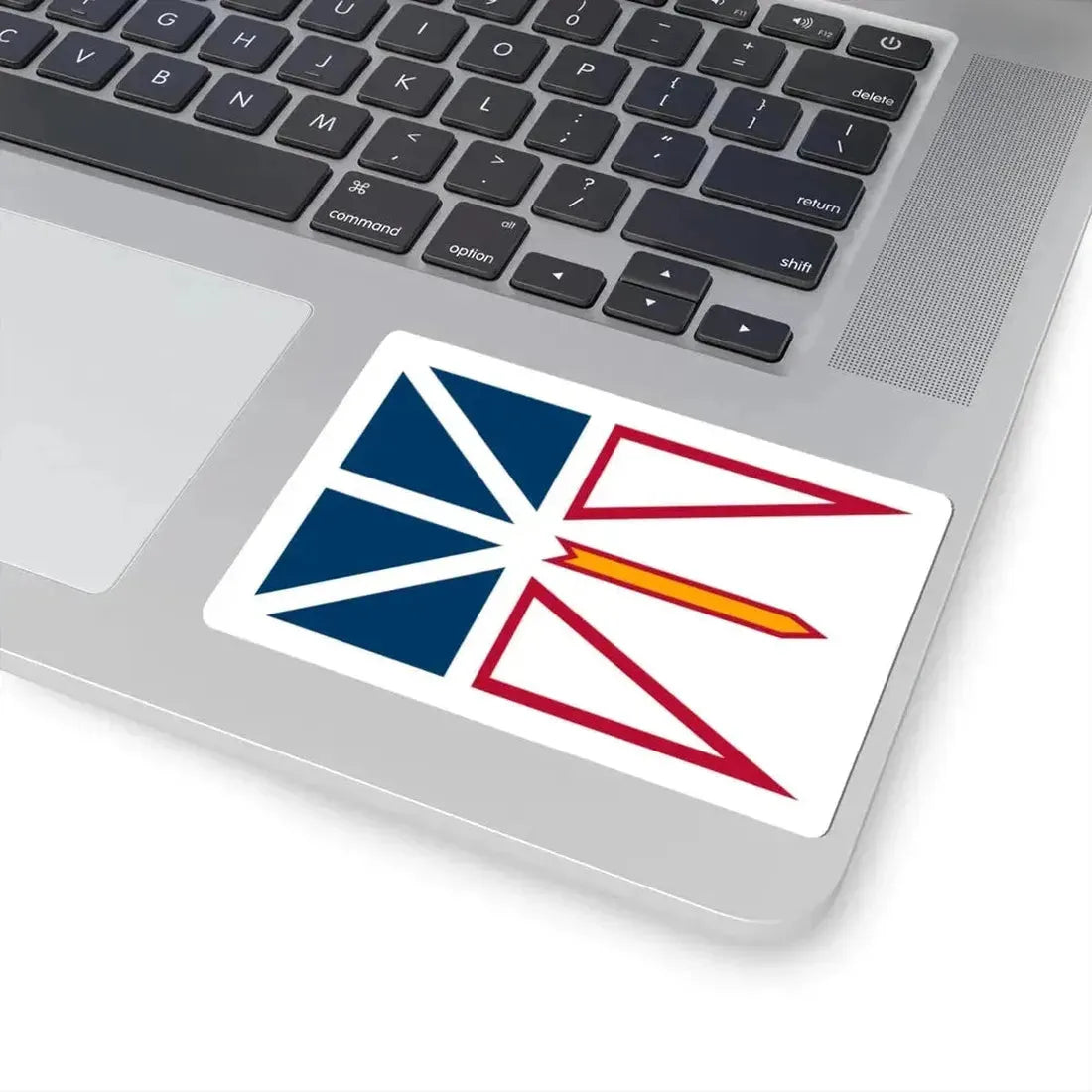 Flag of Newfoundland and Labrador 3-2 (Canada) STICKER Vinyl Kiss-Cut Decal - The Sticker Space