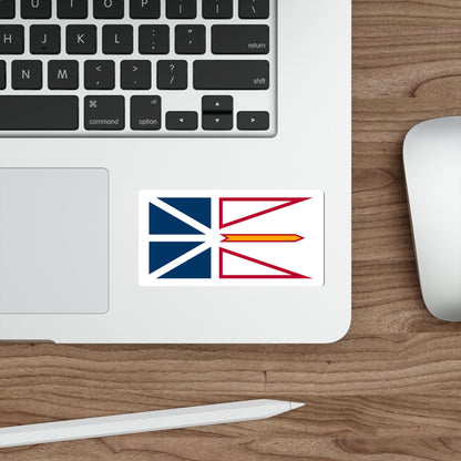 Flag of Newfoundland and Labrador Canada STICKER Vinyl Die-Cut Decal-The Sticker Space