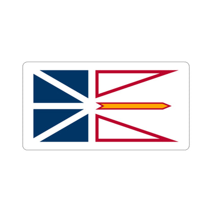 Flag of Newfoundland and Labrador Canada STICKER Vinyl Die-Cut Decal-2 Inch-The Sticker Space