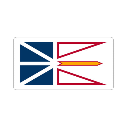 Flag of Newfoundland and Labrador Canada STICKER Vinyl Die-Cut Decal-3 Inch-The Sticker Space