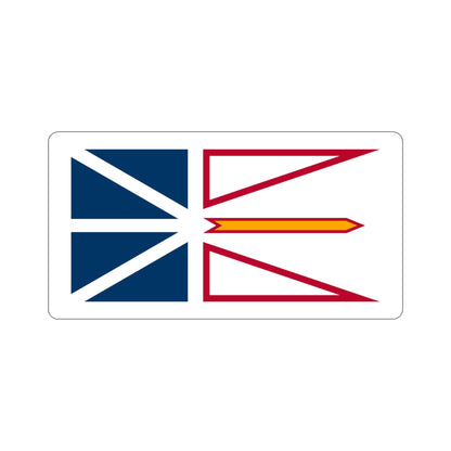 Flag of Newfoundland and Labrador Canada STICKER Vinyl Die-Cut Decal-5 Inch-The Sticker Space