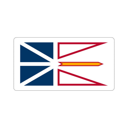 Flag of Newfoundland and Labrador Canada STICKER Vinyl Die-Cut Decal-6 Inch-The Sticker Space