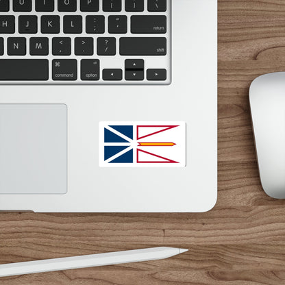 Flag of Newfoundland and Labrador Canada STICKER Vinyl Die-Cut Decal-The Sticker Space