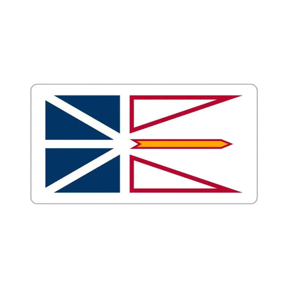 Flag of Newfoundland and Labrador Canada STICKER Vinyl Die-Cut Decal - The Sticker Space