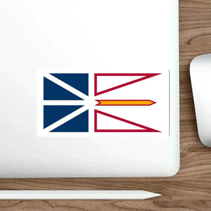 Flag of Newfoundland and Labrador Canada STICKER Vinyl Die-Cut Decal - The Sticker Space
