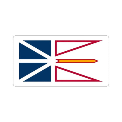 Flag of Newfoundland and Labrador Canada STICKER Vinyl Die-Cut Decal - The Sticker Space
