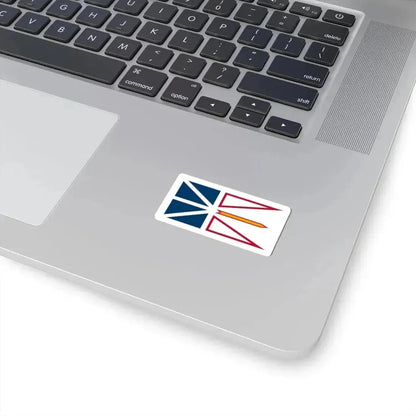 Flag of Newfoundland and Labrador (Canada) STICKER Vinyl Kiss-Cut Decal - The Sticker Space