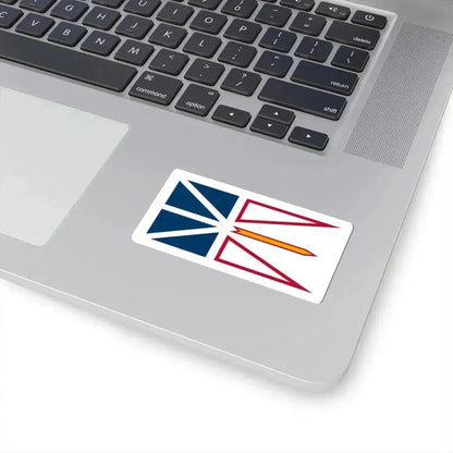 Flag of Newfoundland and Labrador (Canada) STICKER Vinyl Kiss-Cut Decal - The Sticker Space