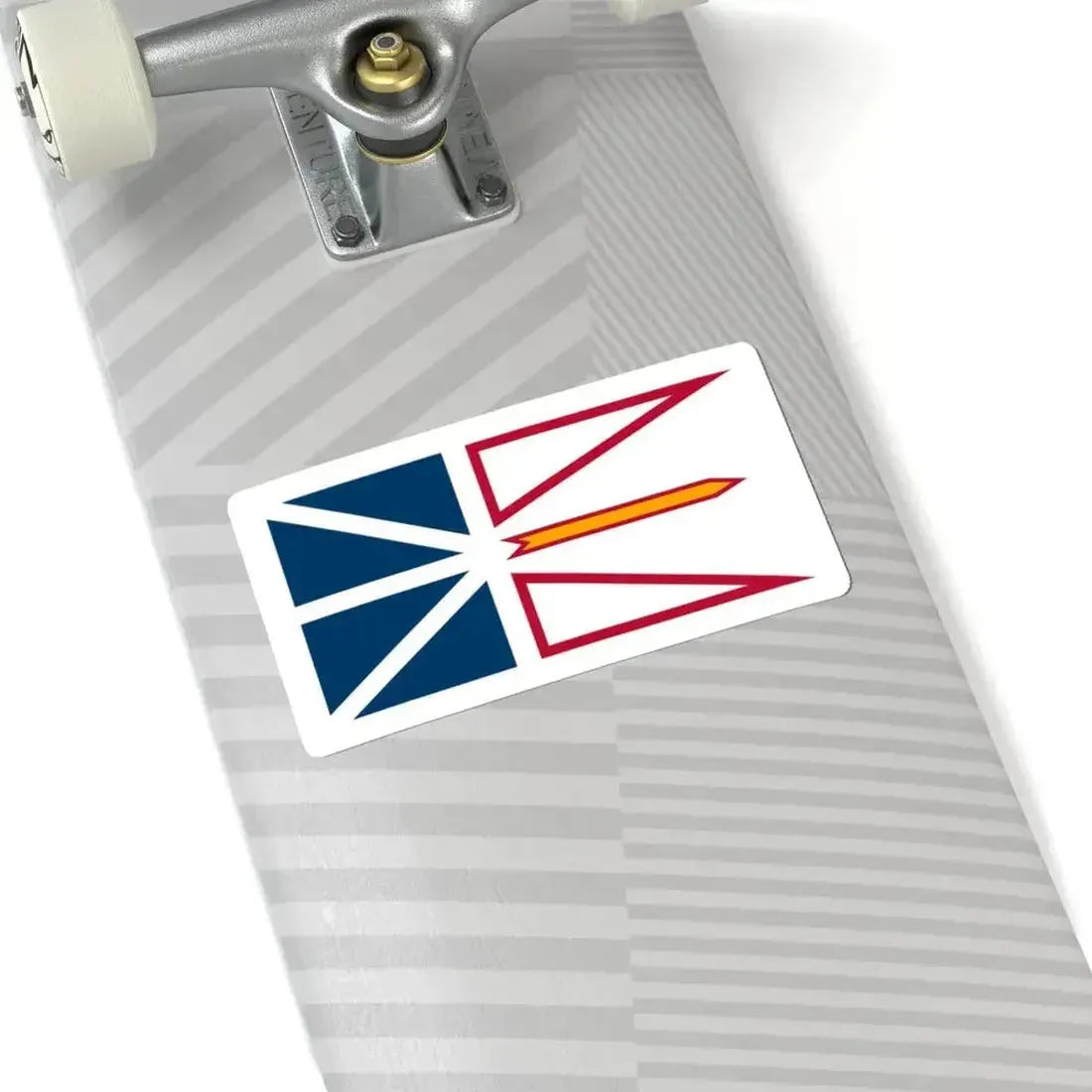 Flag of Newfoundland and Labrador (Canada) STICKER Vinyl Kiss-Cut Decal - The Sticker Space