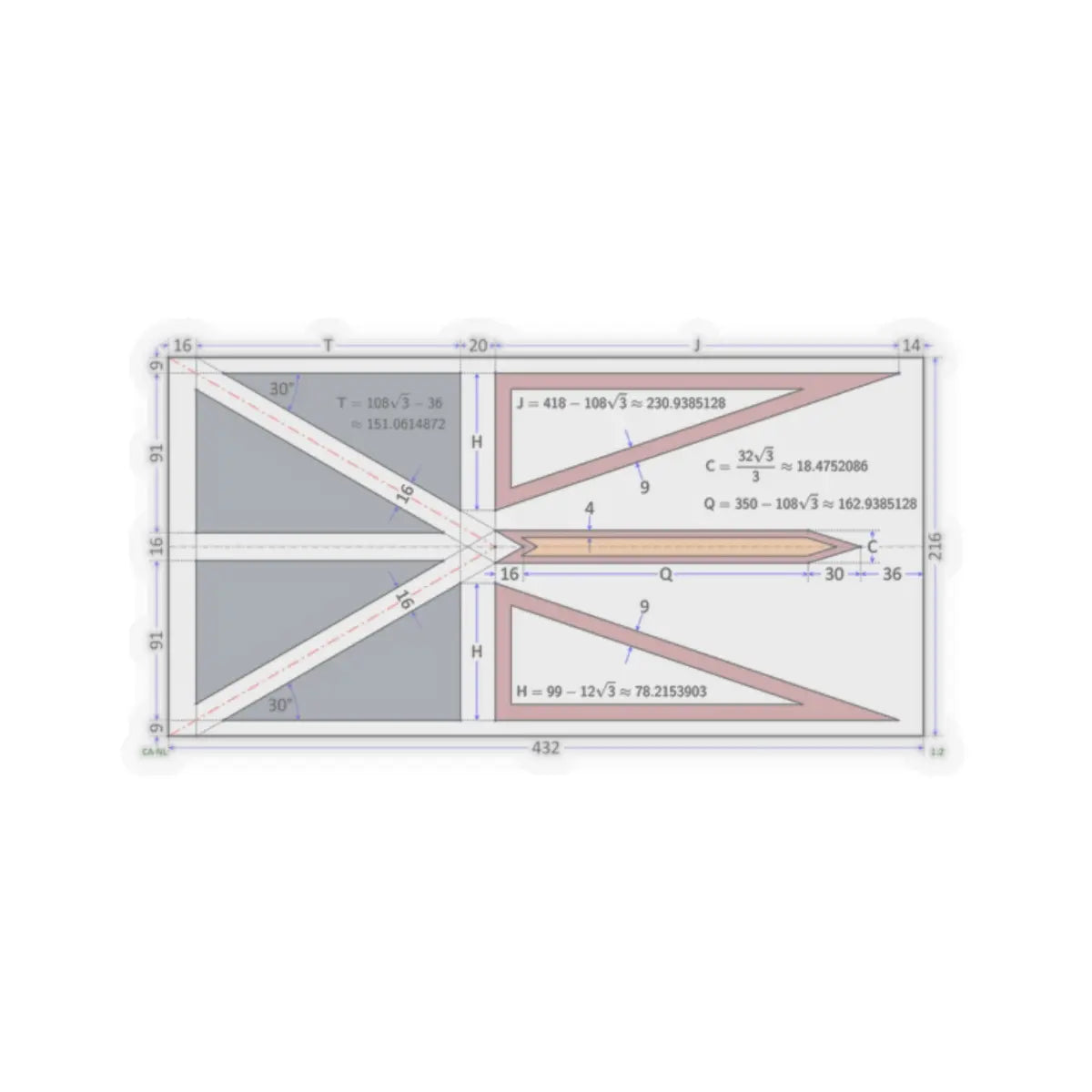 SKU:29869035636831421121 Sizes:2" × 2" Types:Transparent