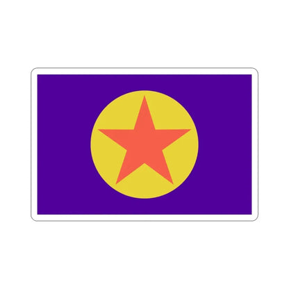 Flag of Ngaraard Palau STICKER Vinyl Die-Cut Decal - The Sticker Space