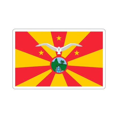 Flag of Ngardmau Palau STICKER Vinyl Die-Cut Decal 3 Inch - The Sticker Space