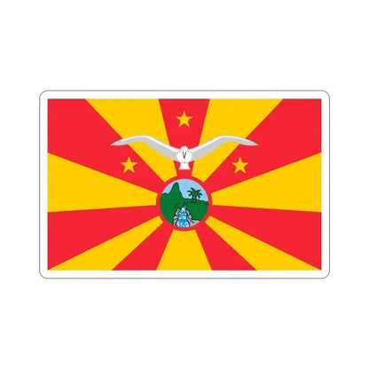 Flag of Ngardmau Palau STICKER Vinyl Die-Cut Decal 6 Inch - The Sticker Space