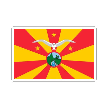 Flag of Ngardmau Palau STICKER Vinyl Die-Cut Decal - The Sticker Space