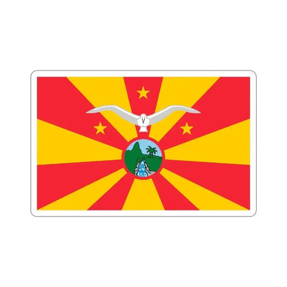 Flag of Ngardmau Palau STICKER Vinyl Die-Cut Decal - The Sticker Space