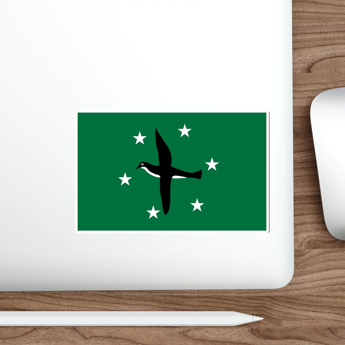 Flag of Ngchesar Palau STICKER Vinyl Die-Cut Decal-The Sticker Space