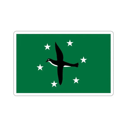 Flag of Ngchesar Palau STICKER Vinyl Die-Cut Decal 3 Inch - The Sticker Space