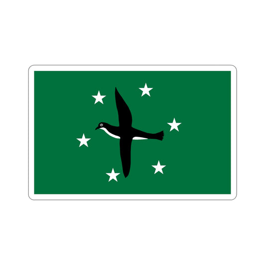 Flag of Ngchesar Palau STICKER Vinyl Die-Cut Decal-6 Inch-The Sticker Space