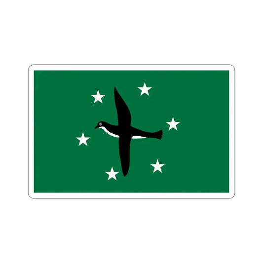 Flag of Ngchesar Palau STICKER Vinyl Die-Cut Decal 6 Inch - The Sticker Space