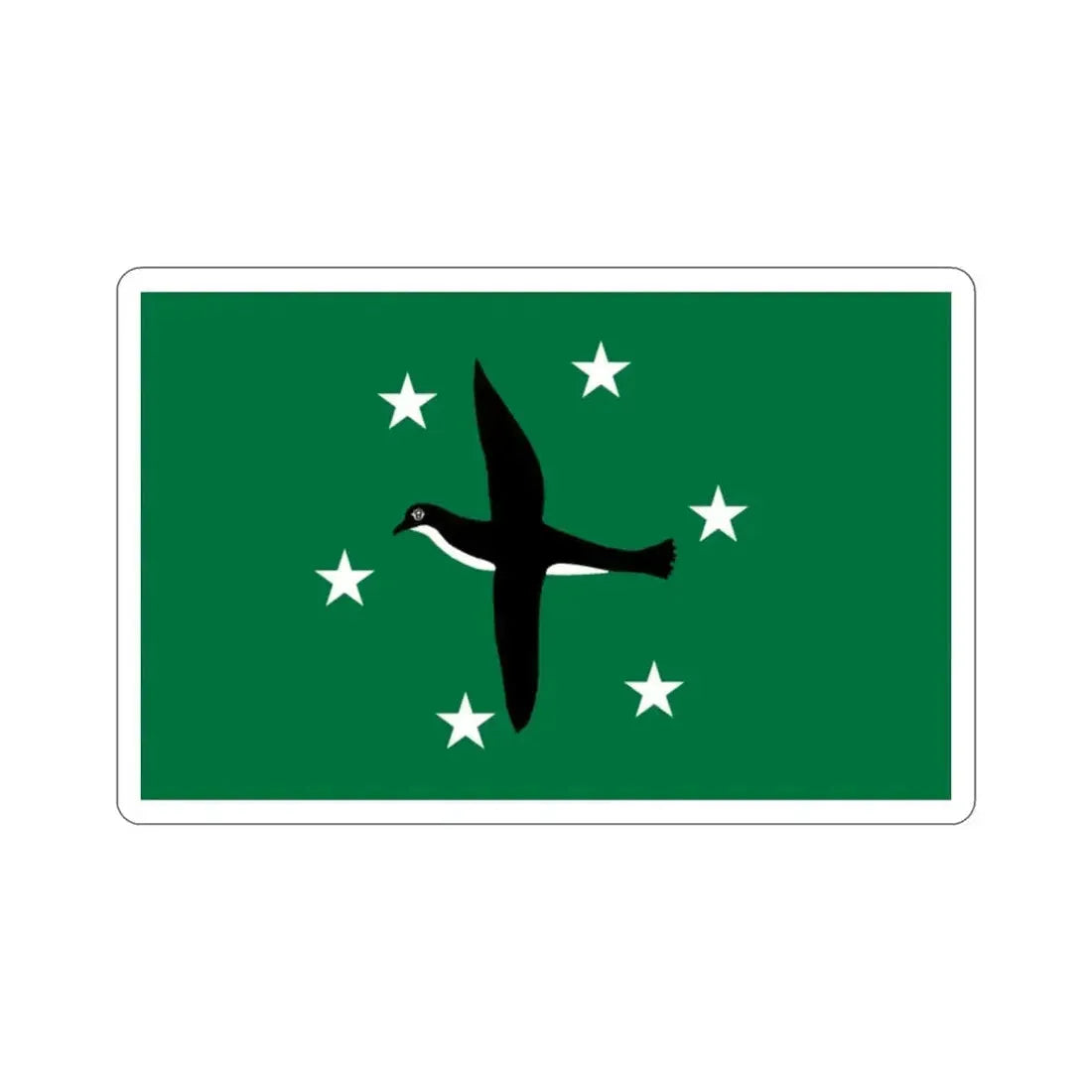 Flag of Ngchesar Palau STICKER Vinyl Die-Cut Decal - The Sticker Space