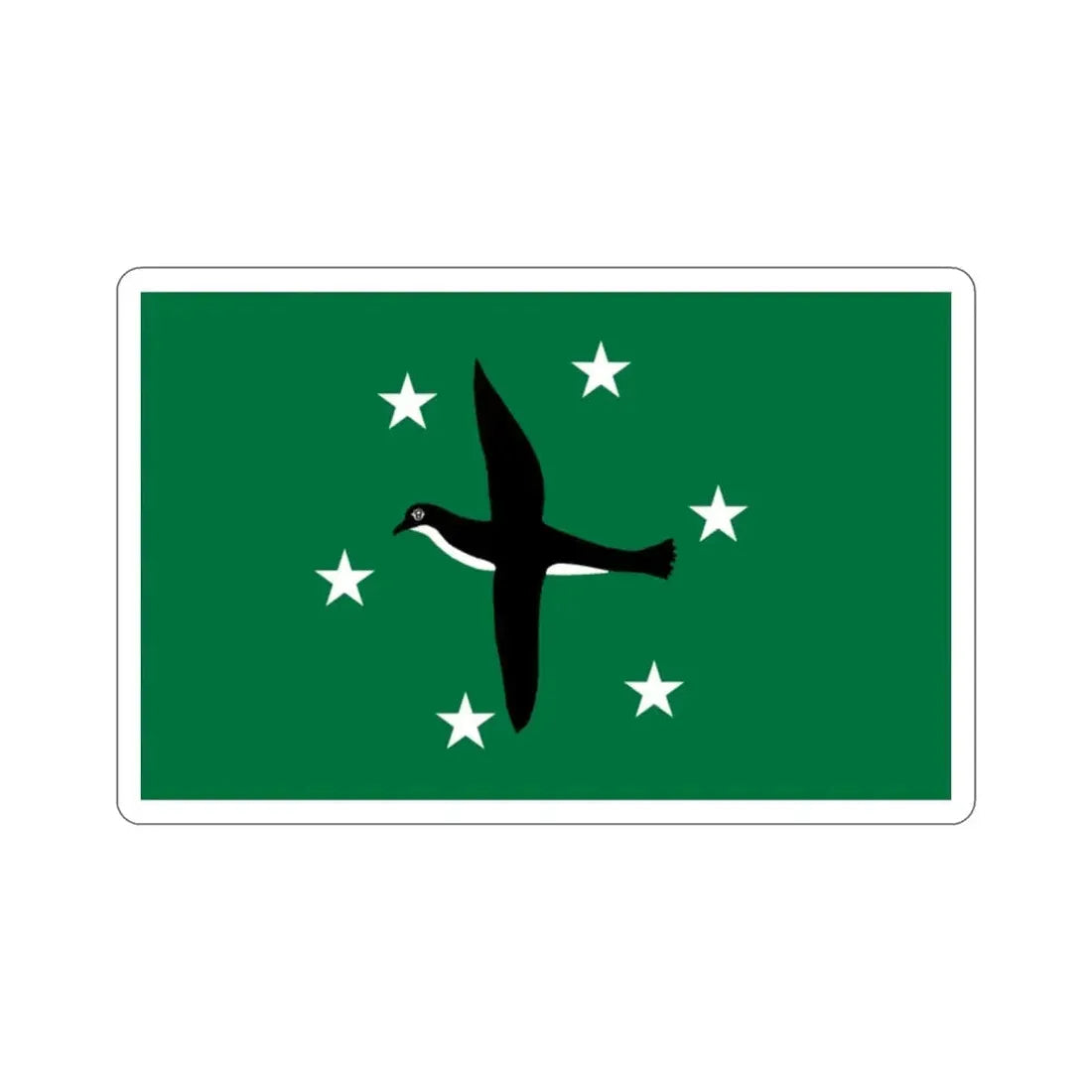Flag of Ngchesar Palau STICKER Vinyl Die-Cut Decal - The Sticker Space