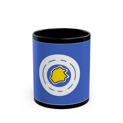 Flag of Ngeremlengui Palau - Black Coffee Mug-11oz-The Sticker Space