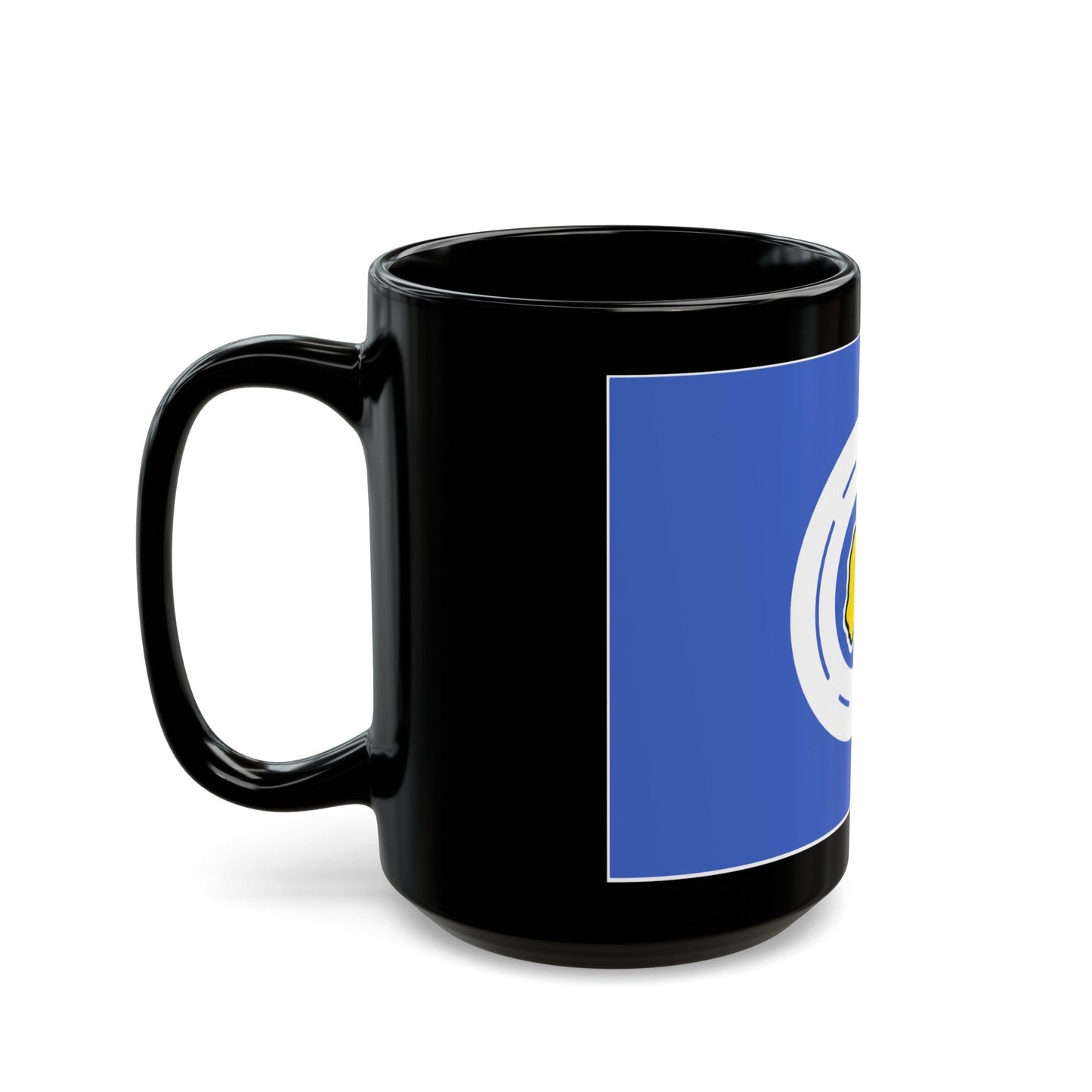 Flag of Ngeremlengui Palau - Black Coffee Mug-The Sticker Space