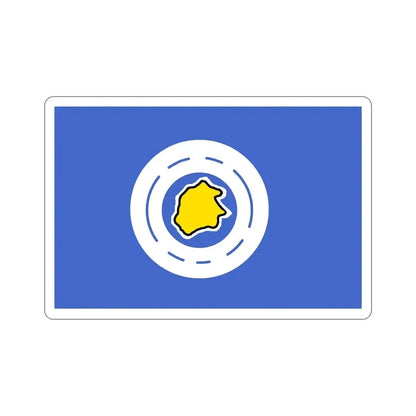 Flag of Ngeremlengui Palau STICKER Vinyl Die-Cut Decal 6 Inch - The Sticker Space