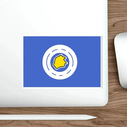 Flag of Ngeremlengui Palau STICKER Vinyl Die-Cut Decal - The Sticker Space