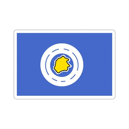 Flag of Ngeremlengui Palau STICKER Vinyl Die-Cut Decal - The Sticker Space