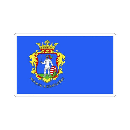 Flag of Nógrád County Hungary STICKER Vinyl Die-Cut Decal 2 Inch - The Sticker Space