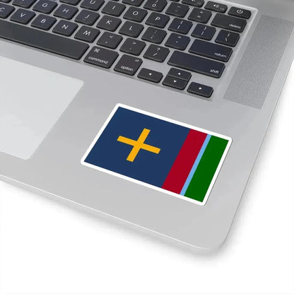 Flag of Nibley Utah (United States) STICKER Vinyl Kiss-Cut Decal - The Sticker Space