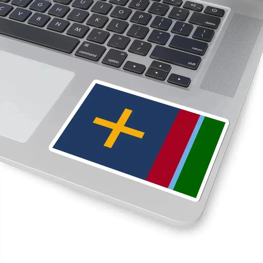 Flag of Nibley Utah (United States) STICKER Vinyl Kiss-Cut Decal - The Sticker Space