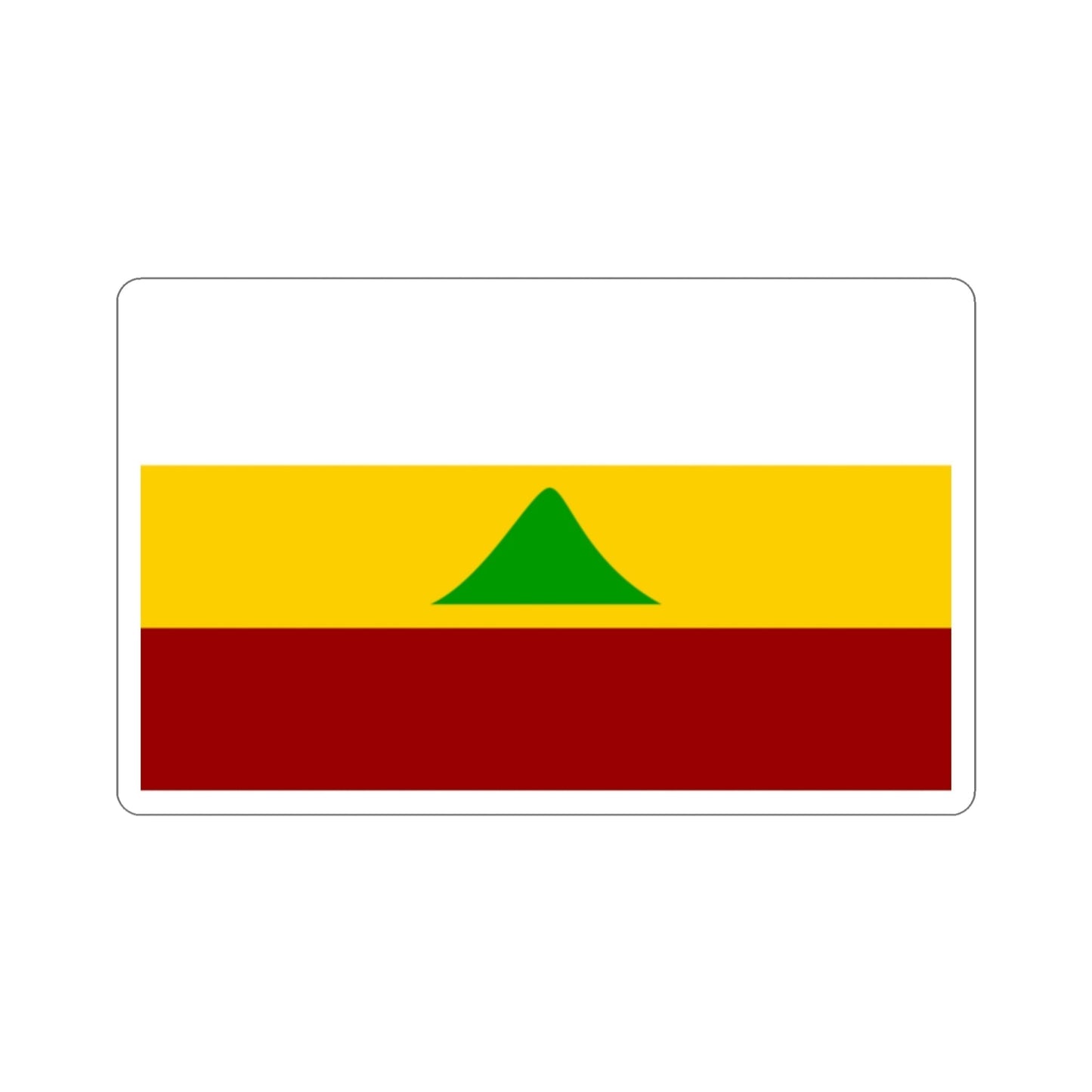 Flag of Nicaragua (1852) STICKER Vinyl Die-Cut Decal-2 Inch-The Sticker Space