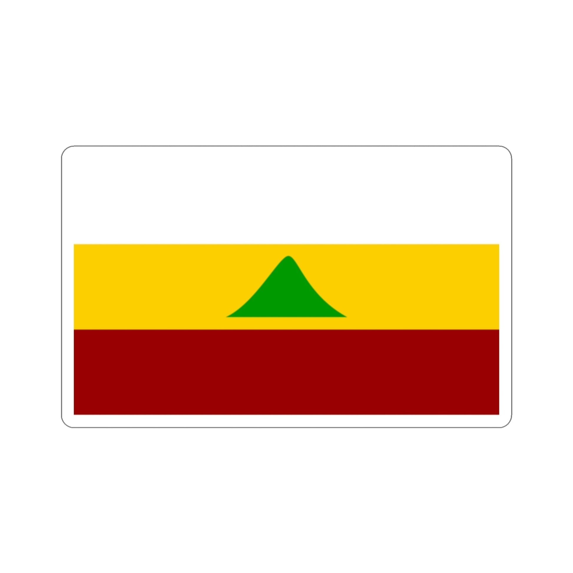 Flag of Nicaragua (1852) STICKER Vinyl Die-Cut Decal-2 Inch-The Sticker Space