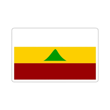 Flag of Nicaragua (1852) STICKER Vinyl Die-Cut Decal 3 Inch - The Sticker Space