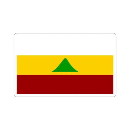 Flag of Nicaragua (1852) STICKER Vinyl Die-Cut Decal-4 Inch-The Sticker Space