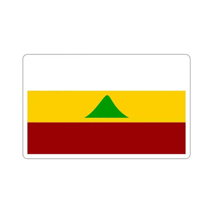 Flag of Nicaragua (1852) STICKER Vinyl Die-Cut Decal 5 Inch - The Sticker Space
