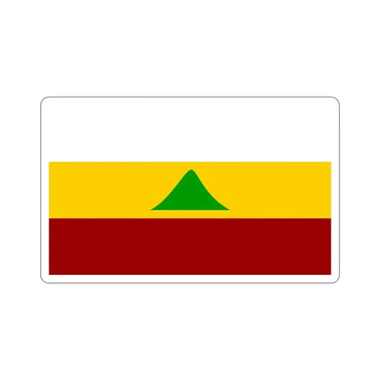 Flag of Nicaragua (1852) STICKER Vinyl Die-Cut Decal 5 Inch - The Sticker Space