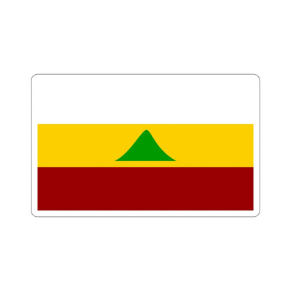 Flag of Nicaragua (1852) STICKER Vinyl Die-Cut Decal-6 Inch-The Sticker Space