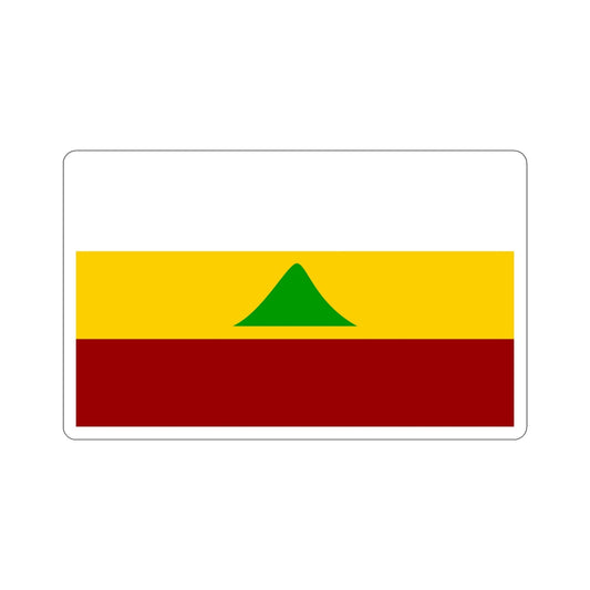 Flag of Nicaragua (1852) STICKER Vinyl Die-Cut Decal-6 Inch-The Sticker Space