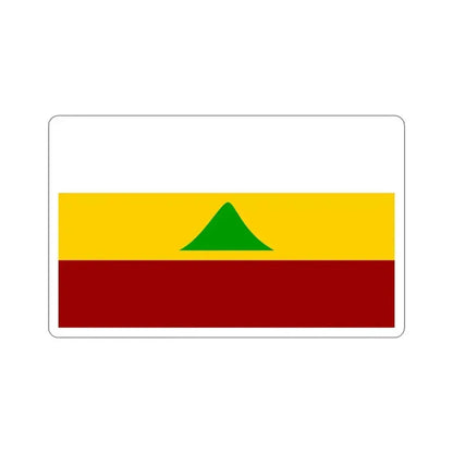 Flag of Nicaragua (1852) STICKER Vinyl Die-Cut Decal 6 Inch - The Sticker Space