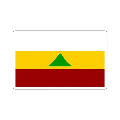Flag of Nicaragua (1852) STICKER Vinyl Die-Cut Decal 6 Inch - The Sticker Space