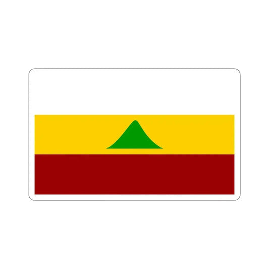 Flag of Nicaragua (1852) STICKER Vinyl Die-Cut Decal 6 Inch - The Sticker Space