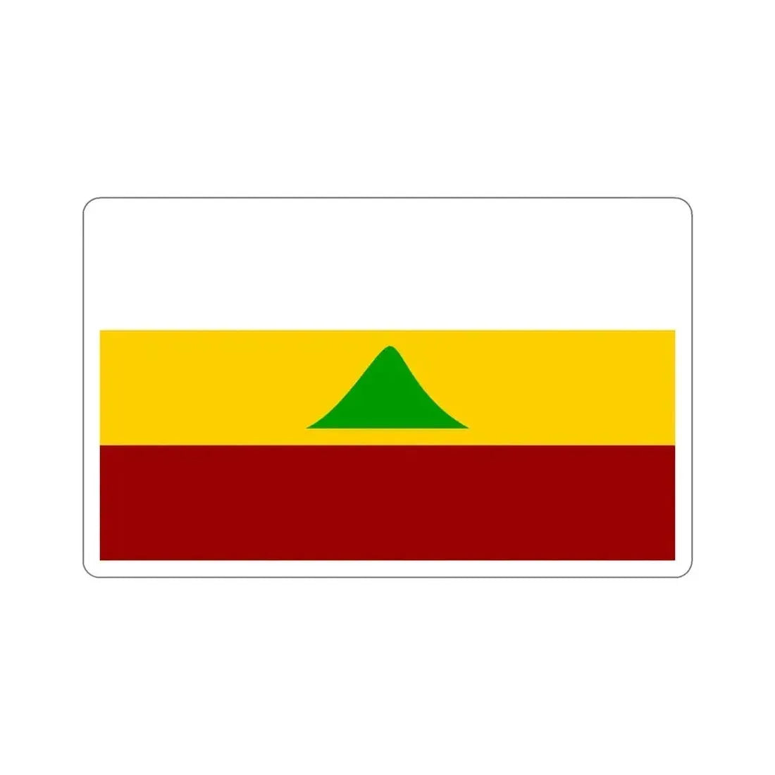 Flag of Nicaragua (1852) STICKER Vinyl Die-Cut Decal - The Sticker Space