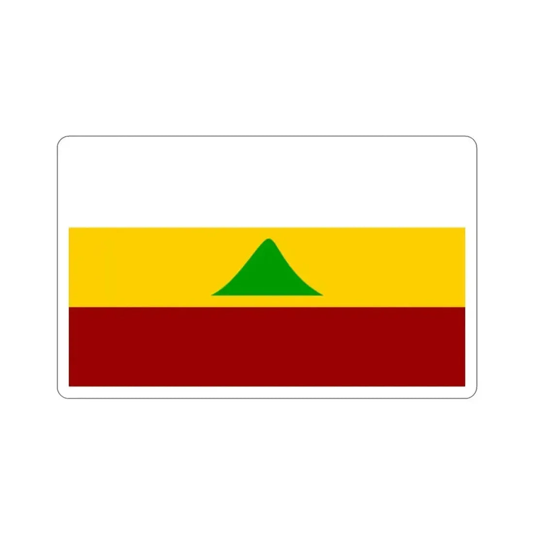 Flag of Nicaragua (1852) STICKER Vinyl Die-Cut Decal - The Sticker Space